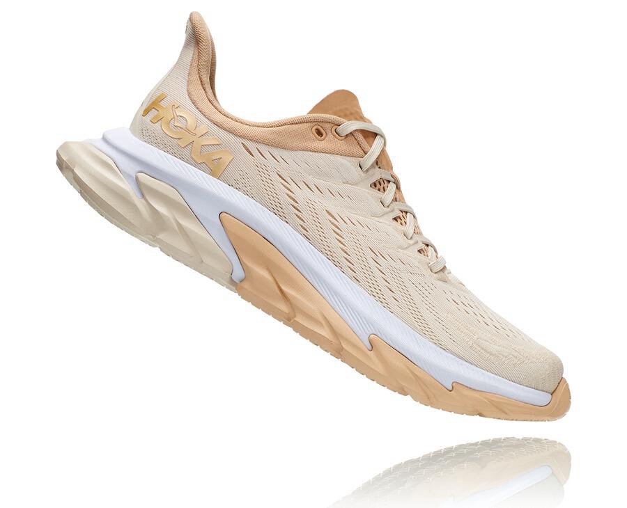 Hoka One One Løbesko Dame - Clifton Edge - Beige - 279038TMK